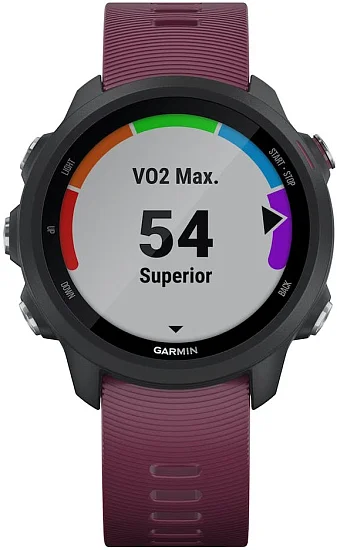 Garmin Forerunner 245 Berry 42mm HR GPS Digital Smartwatch 010-02120-11