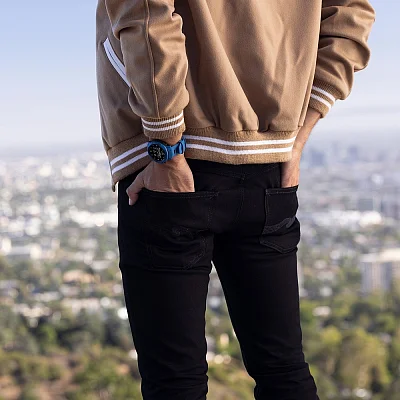 Garmin Instinct Crossover 45mm Solar Tidal Blue HR GPS 010-02730-02