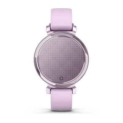 Garmin Lily 2 35mm Digital Smartwatch Metallic Lilac, Lilac Strap HR 010-02839-01