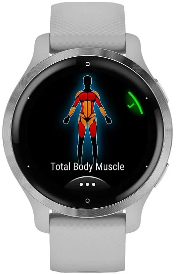 Garmin Venu 2S 40mm Light Gray HR GPS Digital Smartwatch 010-02429-12