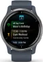  Zdjęcie 2 Garmin Venu 2 45mm Granite Blue Silver HR GPS Digital Smartwatch 010-02430-10