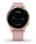  Zdjęcie 5 Garmin Vivoactive 4S 40mm Digital Smartwatch Steel Rose Gold, Pink Silicone Strap HR GPS 010-02172-33