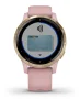  Zdjęcie 6 Garmin Vivoactive 4S 40mm Digital Smartwatch Steel Rose Gold, Pink Silicone Strap HR GPS 010-02172-33