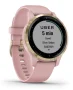  Zdjęcie 8 Garmin Vivoactive 4S 40mm Digital Smartwatch Steel Rose Gold, Pink Silicone Strap HR GPS 010-02172-33