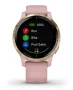  Zdjęcie 7 Garmin Vivoactive 4S 40mm Digital Smartwatch Steel Rose Gold, Pink Silicone Strap HR GPS 010-02172-33