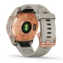  Zdjęcie 4 Garmin Fenix 7S 42mm Solar Rose Gold Steel, Sand Silicone Strap HR GPS 010-02539-11