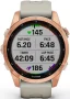  Zdjęcie 6 Garmin Fenix 7S 42mm Solar Rose Gold Steel, Sand Silicone Strap HR GPS 010-02539-11