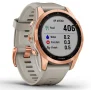  Zdjęcie 5 Garmin Fenix 7S 42mm Solar Rose Gold Steel, Sand Silicone Strap HR GPS 010-02539-11