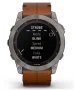  Zdjęcie 10 Garmin Fenix 7X 51mm Sapphire Solar Titanium Straps Set HR GPS 010-02541-19