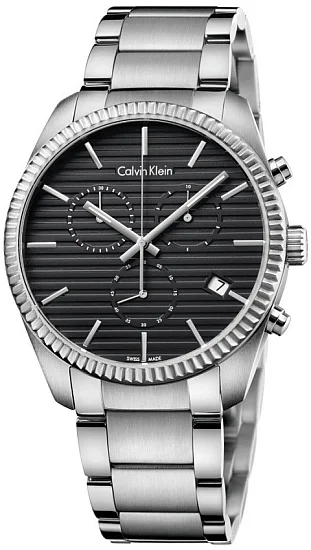 CALVIN KLEIN Gent Alliance Chrono Black K5R37141