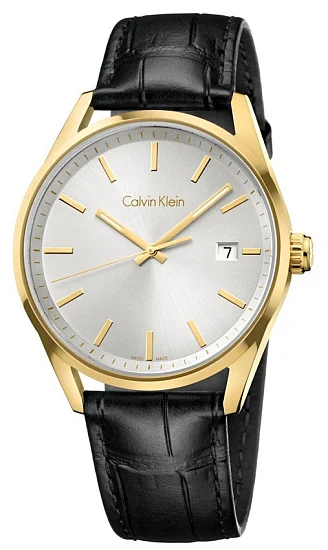 CALVIN KLEIN Gent Formality Yellow Gold PVD K4M215C6