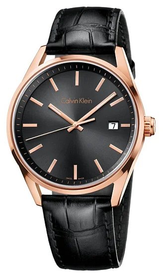 CALVIN KLEIN Gent Formality Rose Gold PVD K4M216C3