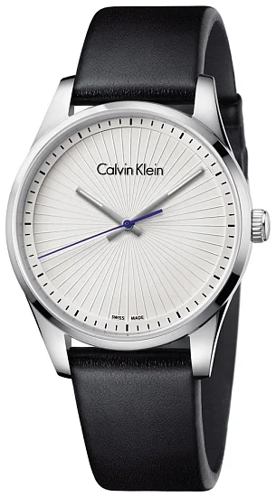 CALVIN KLEIN Gent Steadfast Silver Dial K8S211C6