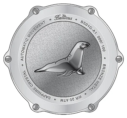 Balticus Grey Seal II Brąz BLT-GS-BZ