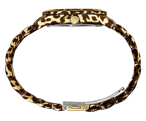 Guess Fierce Animal Print Yellow Gold GW0450L1