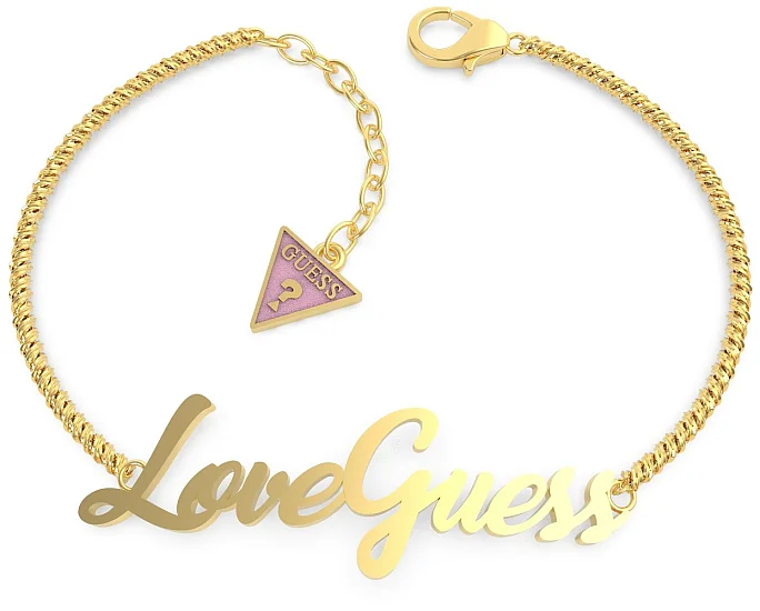 Guess Bransoletka Damska Stal PVD UBB70058-S