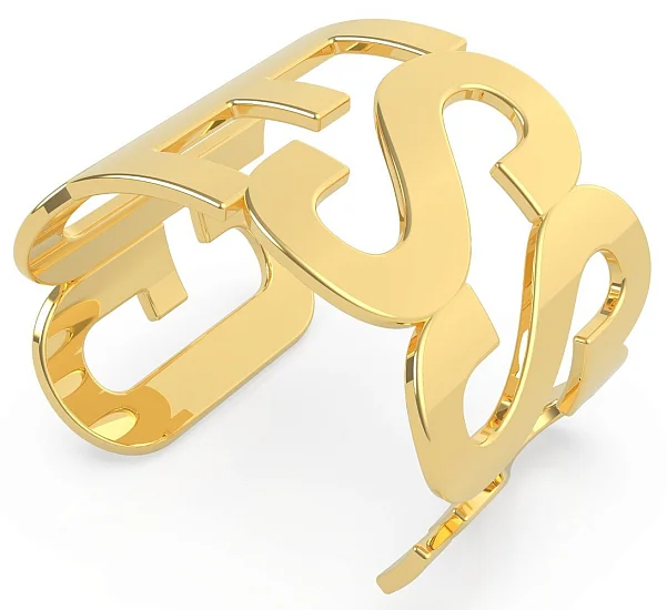 Guess Bransoletka Damska Stal PVD UBB20001-S