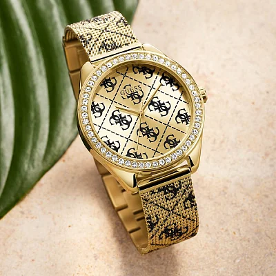 Guess Claudia Mesh Yellow Gold W1279L2