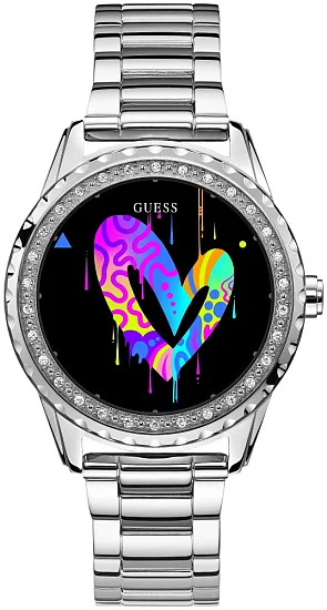 Guess Connect Wear OS Digital Smartwatch Jemma C1003L3