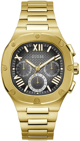 Guess Headline Multifunction Yellow Gold GW0572G2