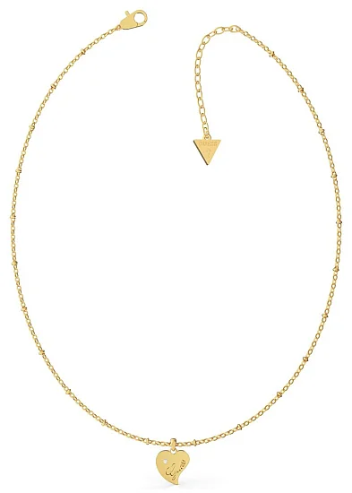 Guess Naszyjnik Serce Stal PVD UBN79013