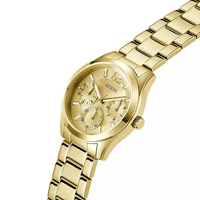 Guess Zoe Yellow Gold PVD Day-Date GW0760L2