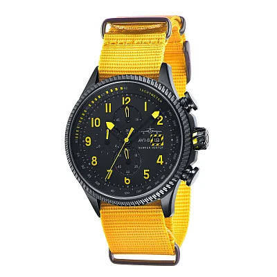 AVI-8 Hawker Hunter Chrono Strap SET Leather/NATO AV-4036-01