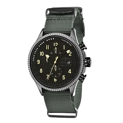 AVI-8 Hawker Hunter Chrono Strap SET Leather/NATO AV-4036-07