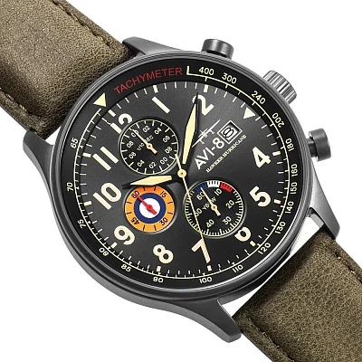 AVI-8 Hawker Hurricane Chrono AV-4011-0E
