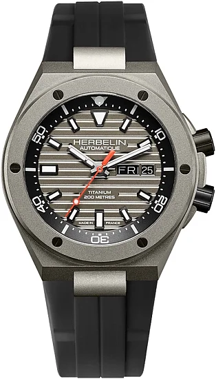 Herbelin Cap Camarat Automatic Day-Date Titanium 1745TITICA