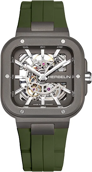 Herbelin Cap Camarat Automatic Titanium Skeleton Gent Limited Edition 1846SQTDCK