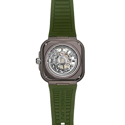 Herbelin Cap Camarat Automatic Titanium Skeleton Gent Limited Edition 1846SQTDCK