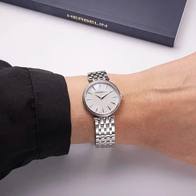 Herbelin Epsilon Quartz Pearl Lady Diamonds 17116B68Y19