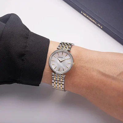 Herbelin Epsilon Quartz Lady Diamonds 17116BT68Y19