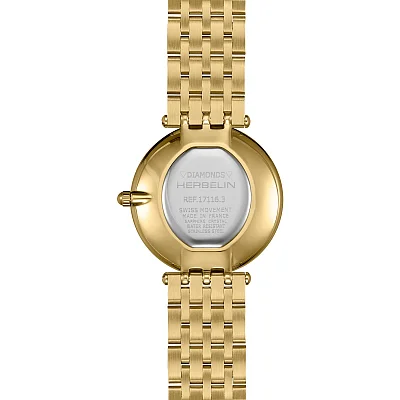 Herbelin Epsilon Quartz Lady Diamonds 17116BP1N68Y83