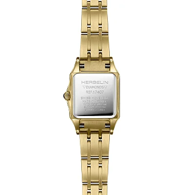 Herbelin Luna Quartz Lady Diamonds 17407BP1N54Y08