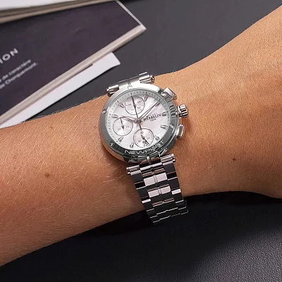 Herbelin Newport Chronograph Lady 35688B19