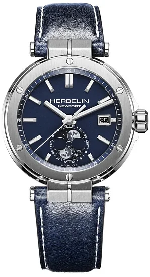 Herbelin Newport Gent Automatic Moonphase 2889A15LBL