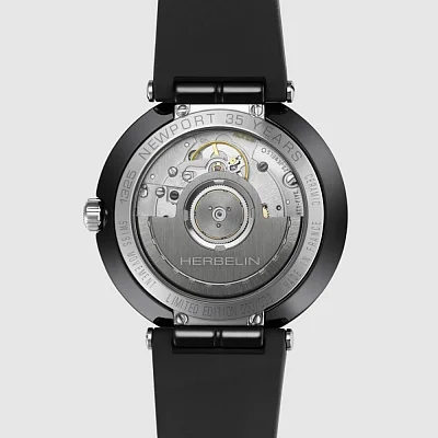Herbelin Newport Automatic Black Ceramic Lady 1325CRN04