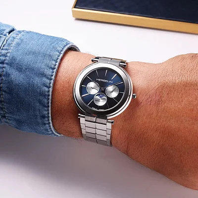 Herbelin Newport Slim Moonphase Quartz Gent 12722B25