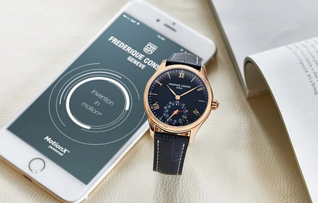 Frederique Constant Horological Smartwatch Dark Blue Dial FC-285N5B4