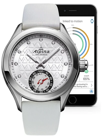 Alpina Horological Smartwatch Ladies Diamonds AL-285STD3C6