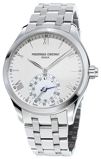 Frederique Constant Horological Smartwatch White Dial Bracelet FC-285S5B6B