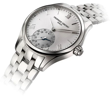 Frederique Constant Horological Smartwatch White Dial Bracelet FC-285S5B6B