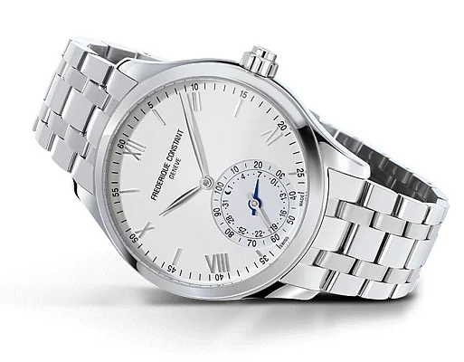 Frederique Constant Horological Smartwatch White Dial Bracelet FC-285S5B6B