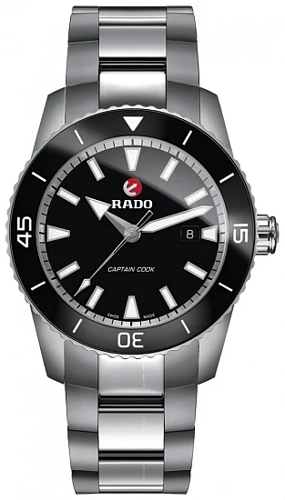 Rado Captain Cook Gent Automatic 45mm Titanium Bracelet R32501153