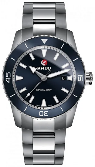 Rado Captain Cook Gent Automatic 45mm Titanium Bracelet R32501203