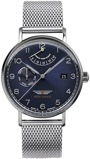 Iron Annie Amazonas Impression Automatic Day-Date Power Reserve Mesh IA-5960M-4