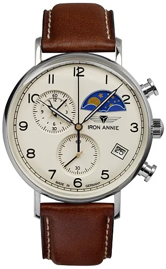 Iron Annie Amazonas Impression Quartz Moonphase Chrono IA-5994-5