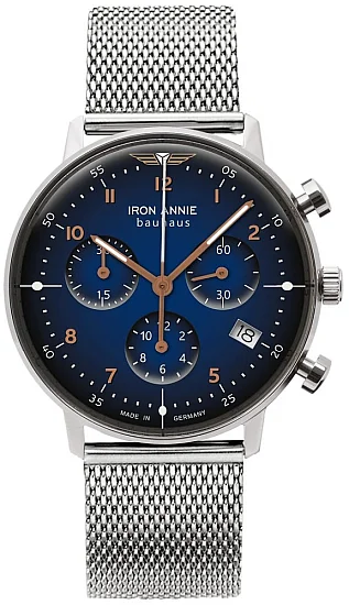 Iron Annie Bauhaus Lady Quartz Chrono Mesh IA-5089M-3